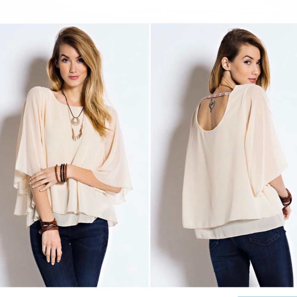 Go With The Flow Chiffon Top